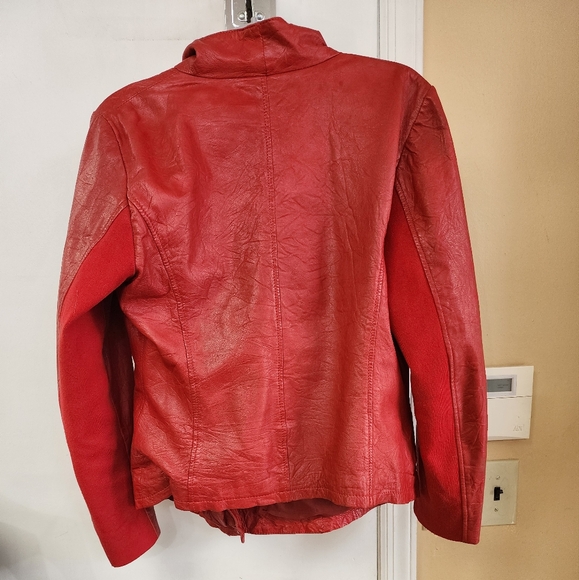 Cigno Nero Genuine Leather Jacket size 42. - Picture 3 of 6